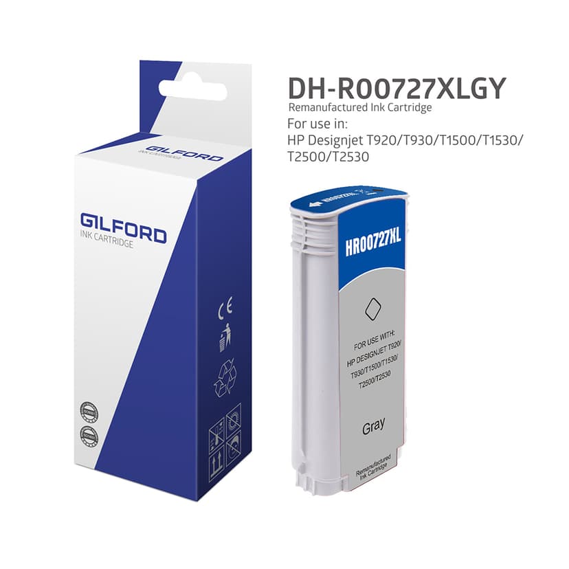 Gilford Bläck Grå 727 130ml - Dj T920 - B3P24A