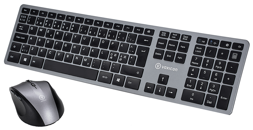 Voxicon 285WL Slim Metal Wireless Trådlös Nordic