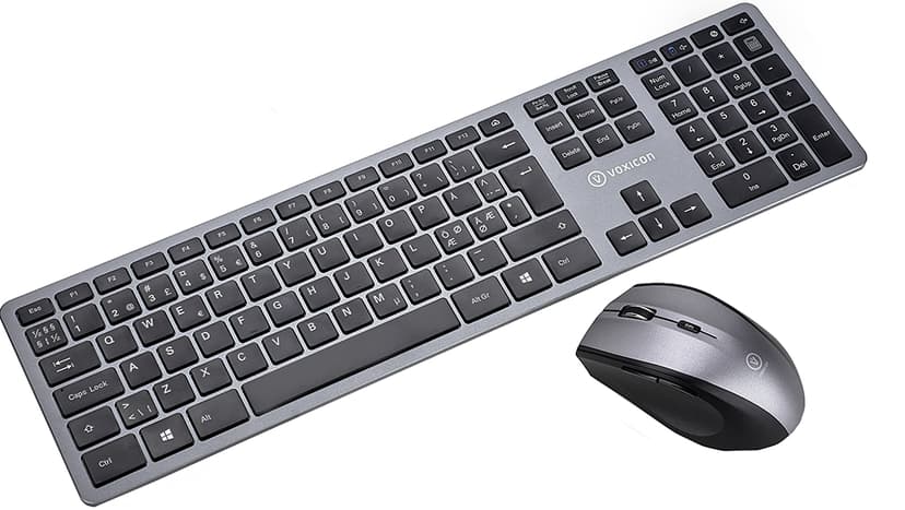Voxicon Näppäimistö Slim 285WL Langaton Pohjoismainen