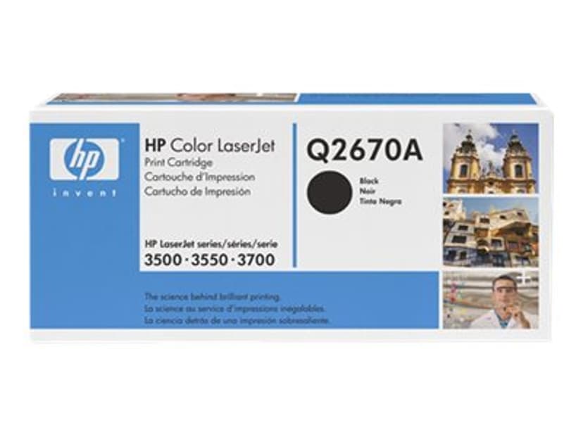 HP Toner Svart - CLJ 3500/3700