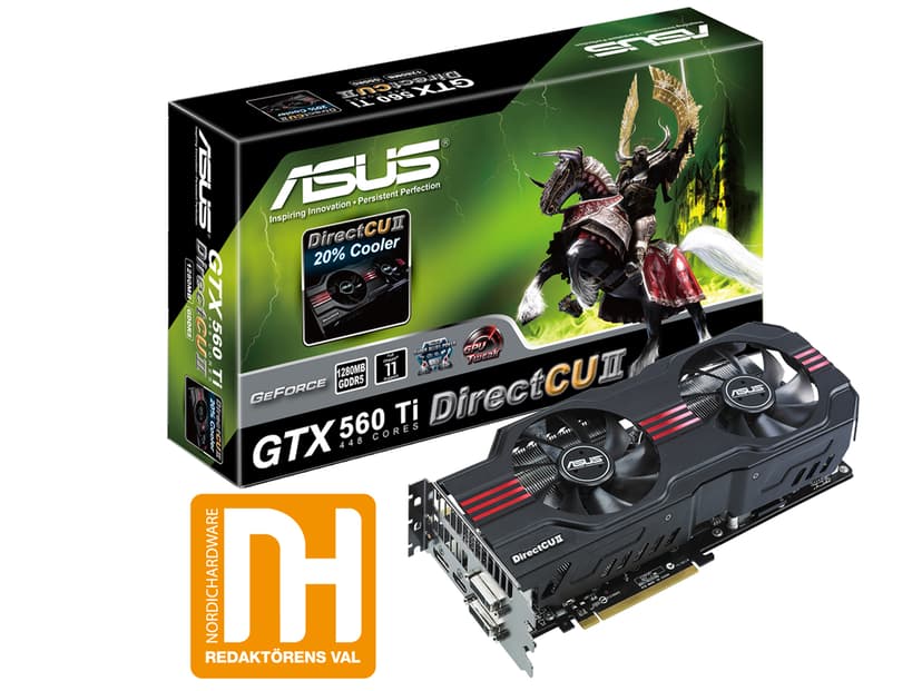 ASUS Geforce GTX 560 Ti 448 Dcii 1280MB PCI-E DVI/HDMI