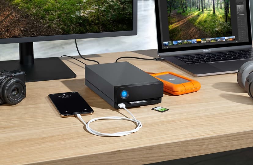 LaCie 1BIG DOCK 8TB Musta