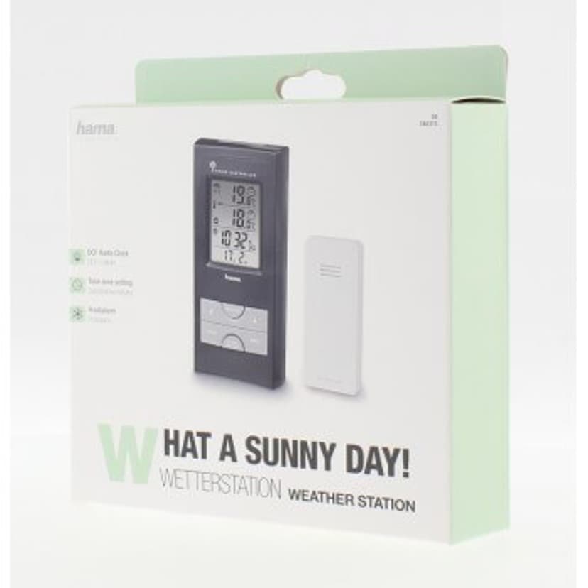 Hama Sääasema EWS-165 Musta