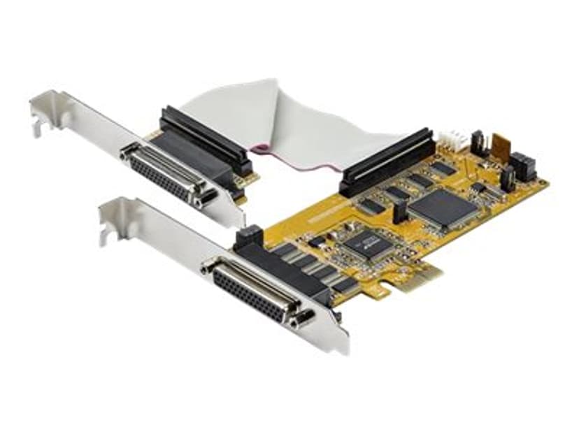 Startech 8-Port PCI Express RS232 Serial Adapter Card -PCIe to Serial DB9 Controller 16C1050 UART