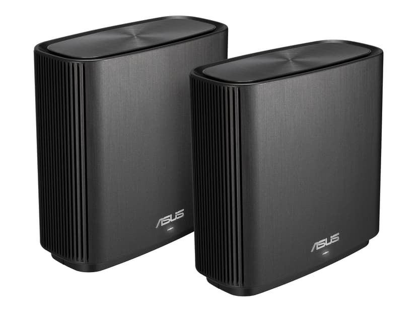 ASUS ZenWiFi AX (XT8) AX6600 2-pakkaus - Musta