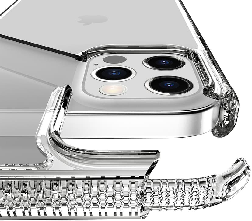Cirafon Supreme Clear Drop Safe iPhone 12, iPhone 12 Pro Gjennomsiktig