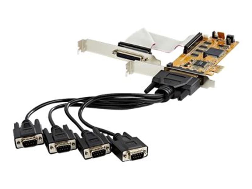 Startech 8-Port PCI Express RS232 Serial Adapter Card -PCIe to Serial DB9 Controller 16C1050 UART