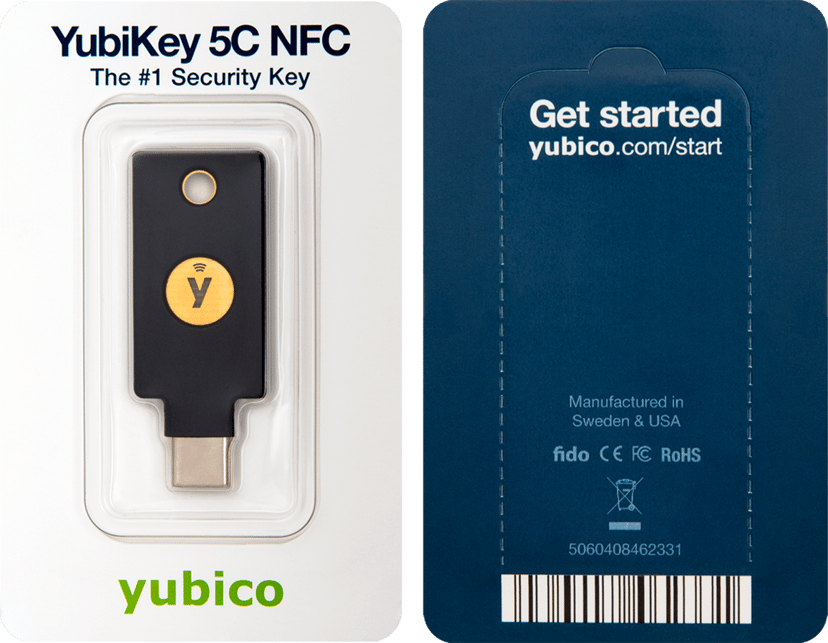Yubico Yubikey 5C NFC (USB-C)
