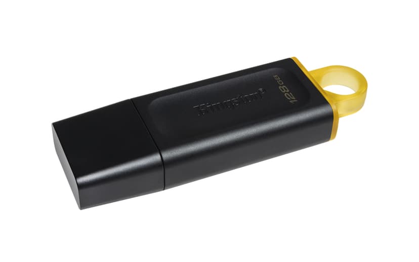 Kingston Datatraveler Exodia 128GB USB A-tyyppi Musta, Keltainen