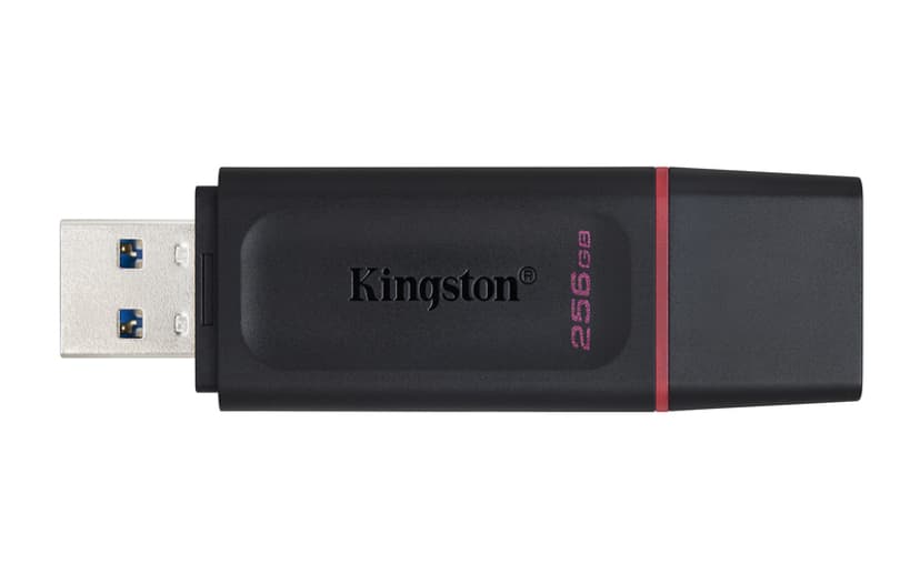 Kingston Datatraveler Exodia 256GB USB-A Sort, Lyserød