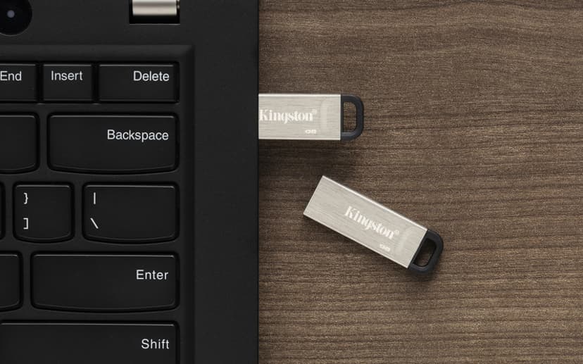 Kingston Datatraveler Kyson 128GB USB Type-A Zilver