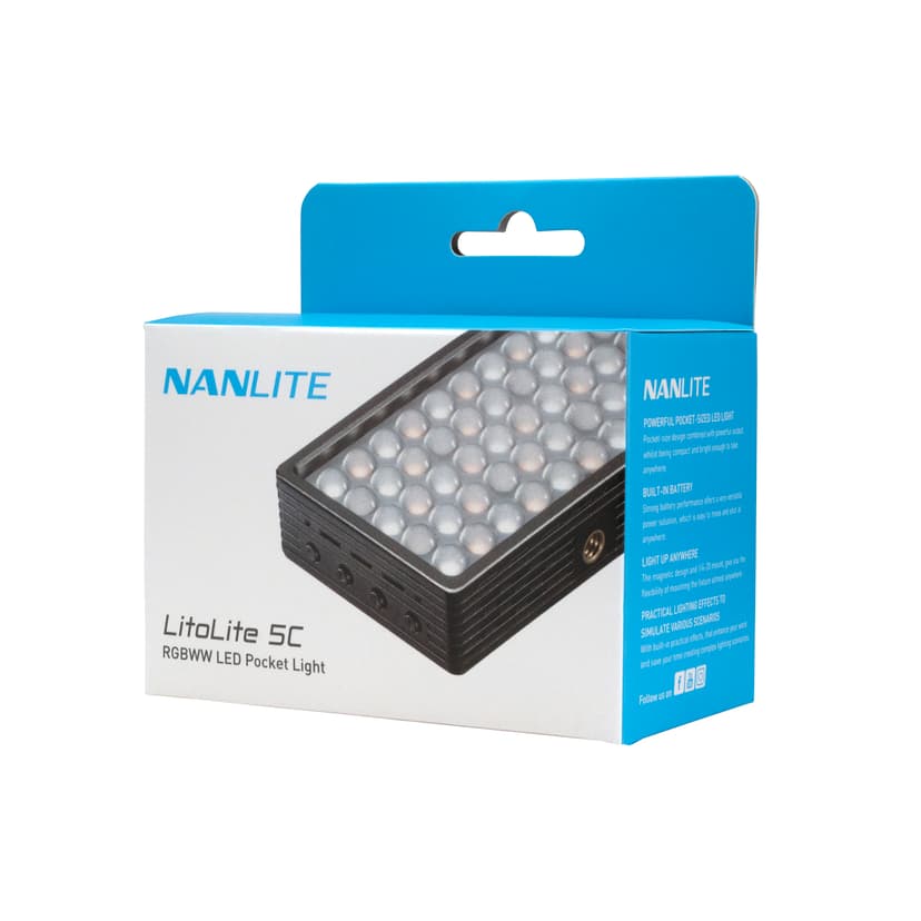 NANLITE LitoLite 5C RGBWW Mini LED Panel