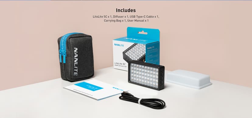 NANLITE LitoLite 5C RGBWW Mini LED Panel