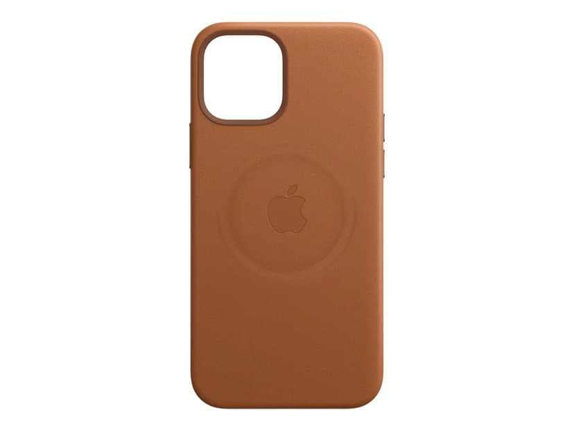 Apple Leather Case with MagSafe iPhone 12, iPhone 12 Pro Brun