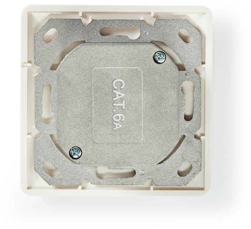 Nedis Infällt 2-portars nätverksuttag CAT6a