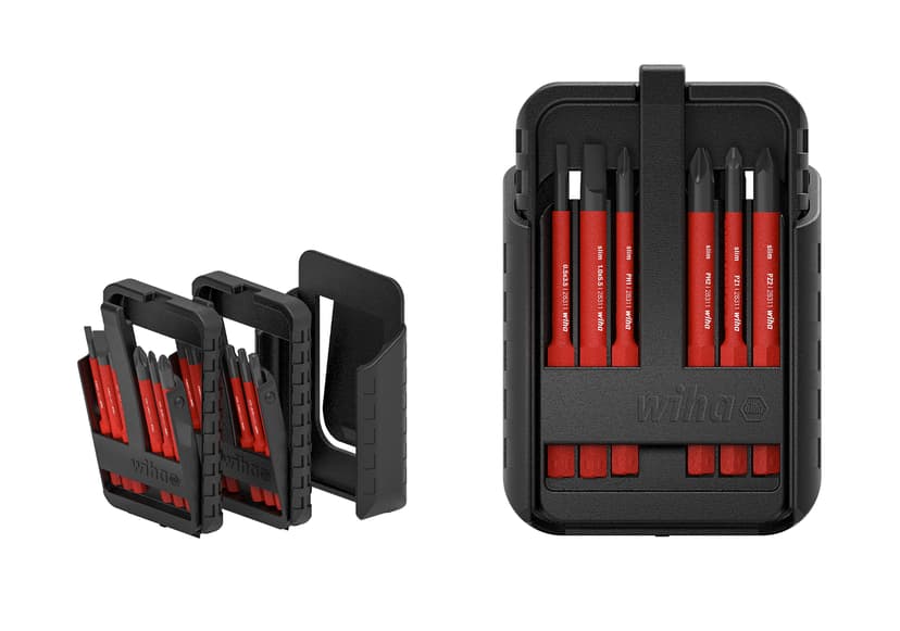 Wiha SlimBit Electric Bits sett 12stk.