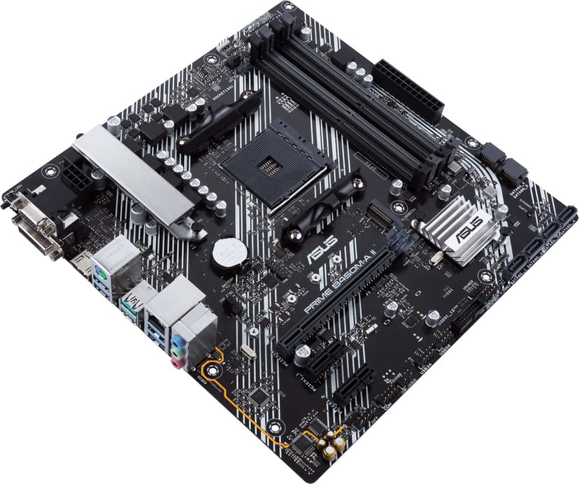 ASUS PRIME B450M-A II Socket AM4 micro ATX Moderkort