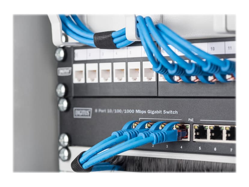 Digitus DN-95331 8-port Gigabit 10" PoE 80W Switch
