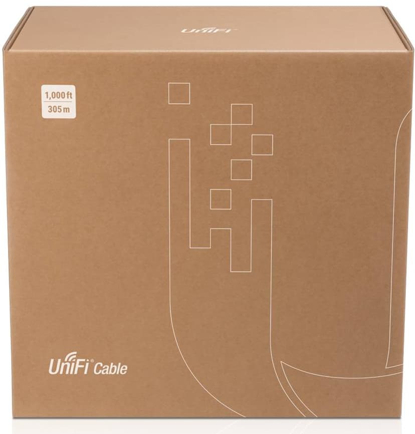 Ubiquiti Bulkkabel Nej Cat 6 305m Vit