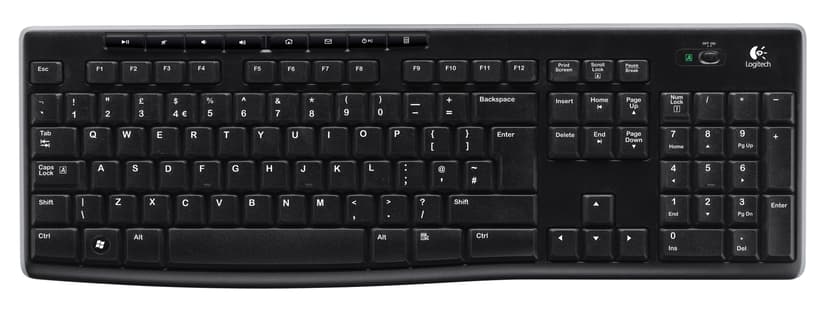 Logitech K270 Trådløs Nordisk