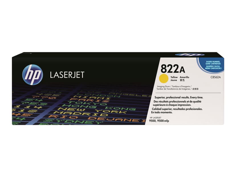 HP Tromle Gul CLJ - 9500