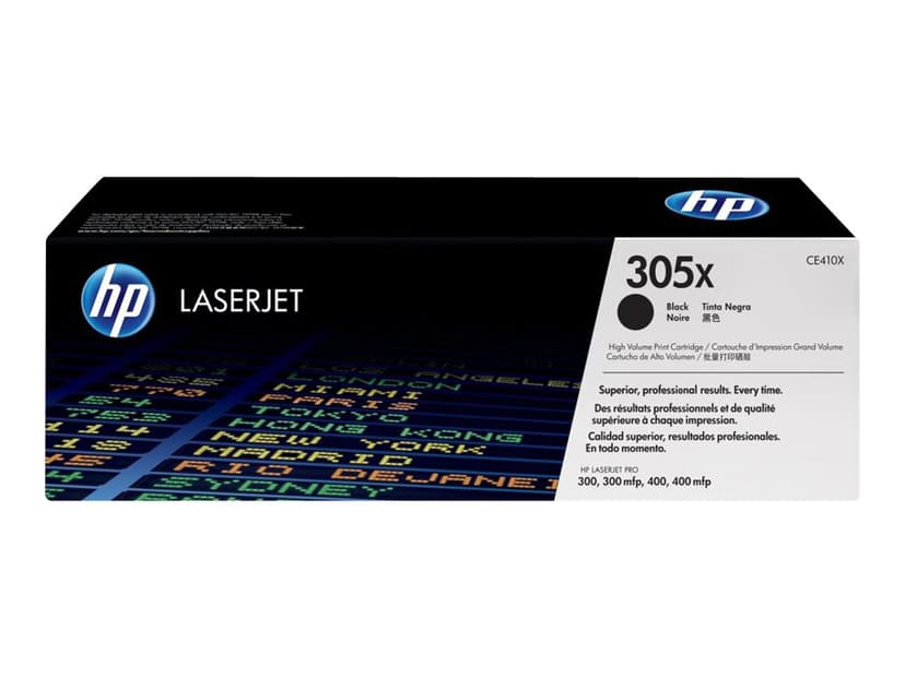 HP Toner Svart 305X 4K - CE410X