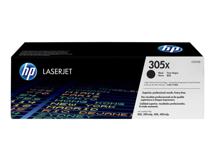 HP Toner Svart 305X 4K - CE410X