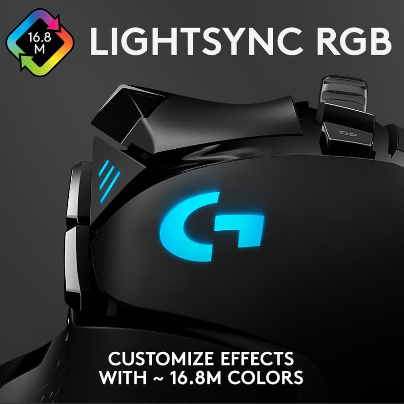 Logitech G502 (Hero) USB-A Mus