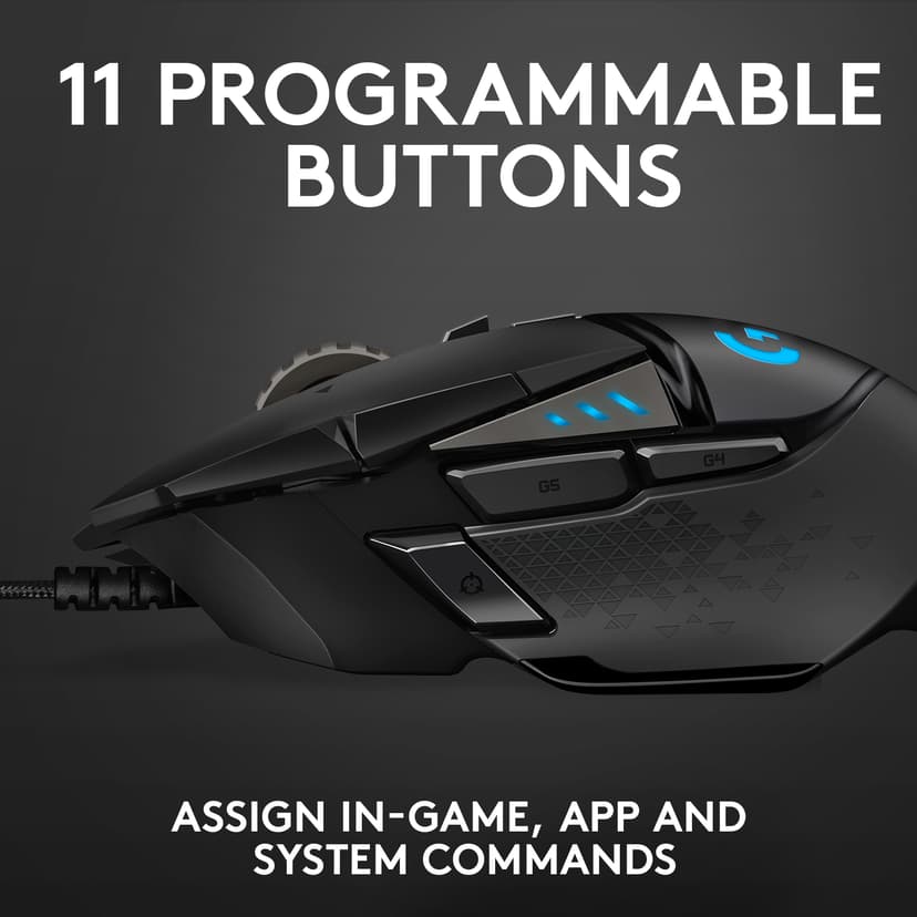 Logitech G502 (Hero) USB Type-A