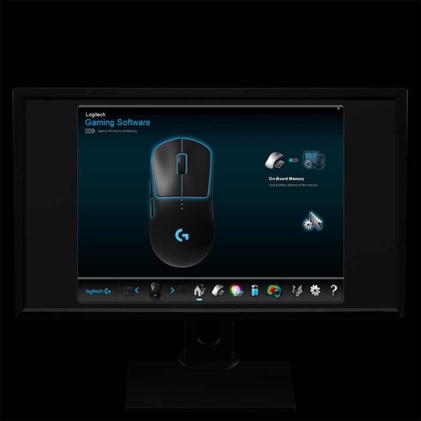 Logitech Pro Lightspeed Gaming Mouse Wireless RF kabel-fri