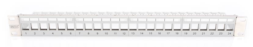 Digitus Patchpanel Grå Cat 5e, Cat 6, Cat 6A 1U