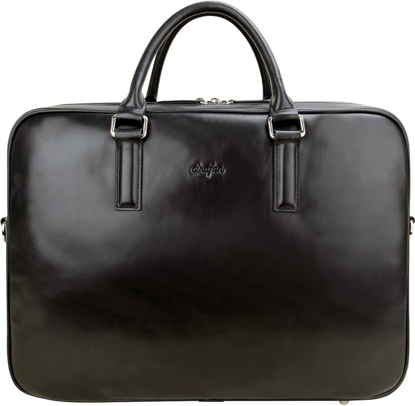 Cirafon Arezzo Don Volantes 15.6" Aito nahka Musta