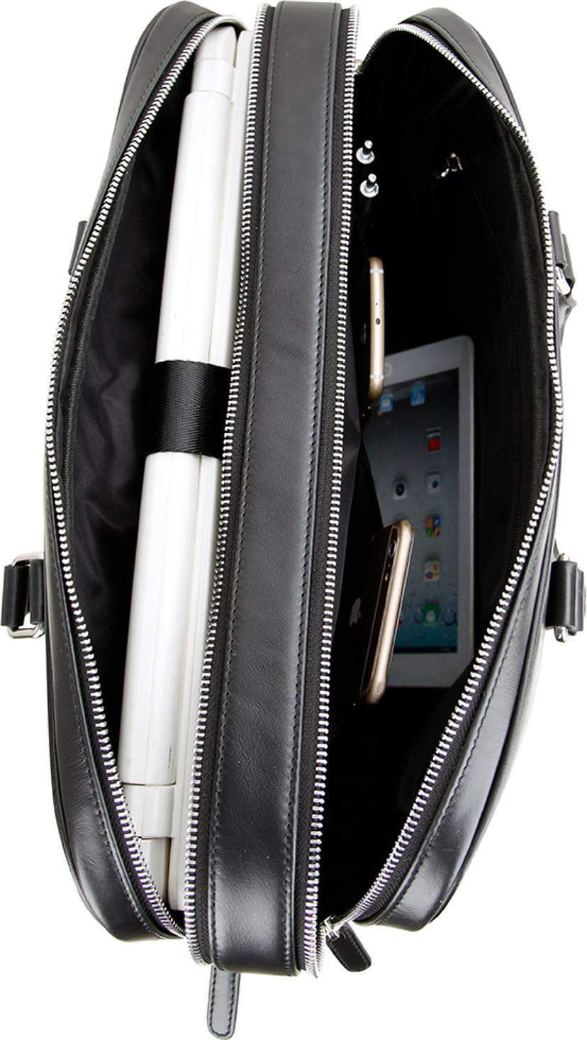 Cirafon Arezzo Don Volantes 15.6" Aito nahka Musta