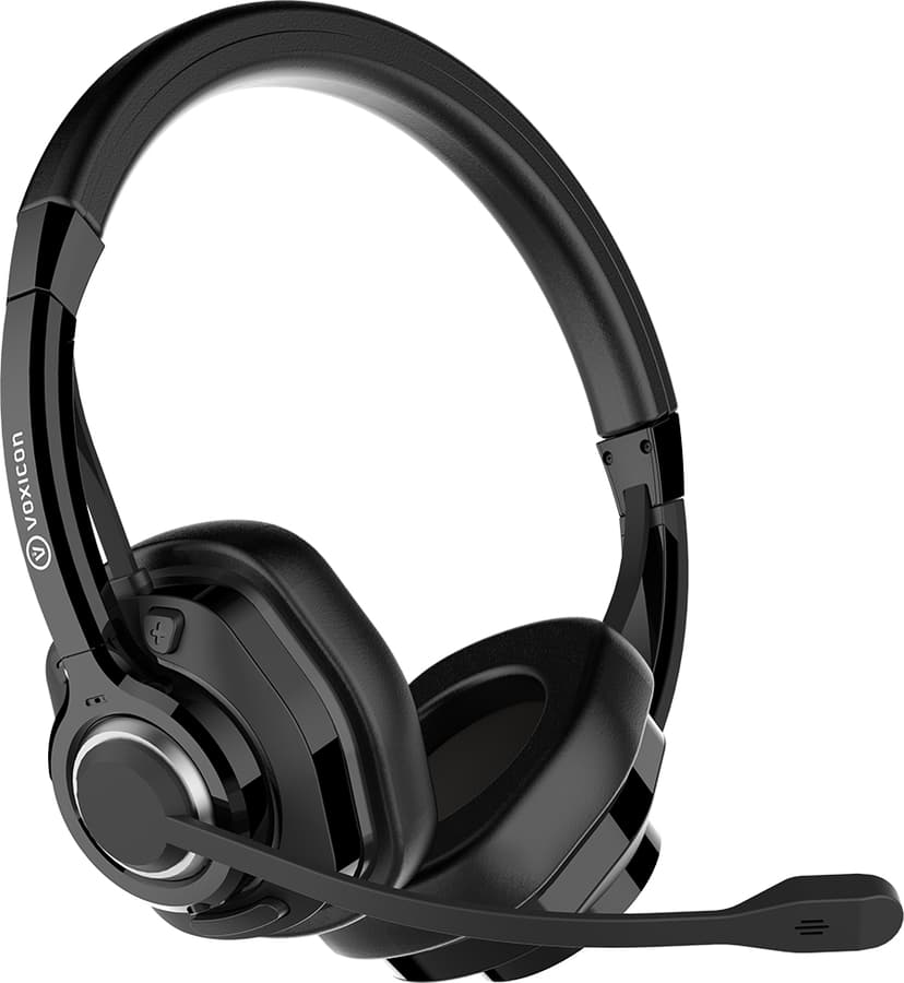 Voxicon BT Teams Headset BTI6 Duo With Anc Mic Svart