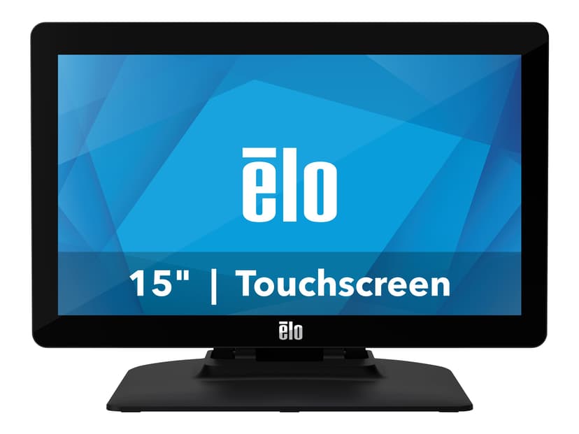Elo 1502L 15,6” Wide LCD FHD Proj Cap 10-Touch Svart 15.6" TFT 1920 × 1080pixels