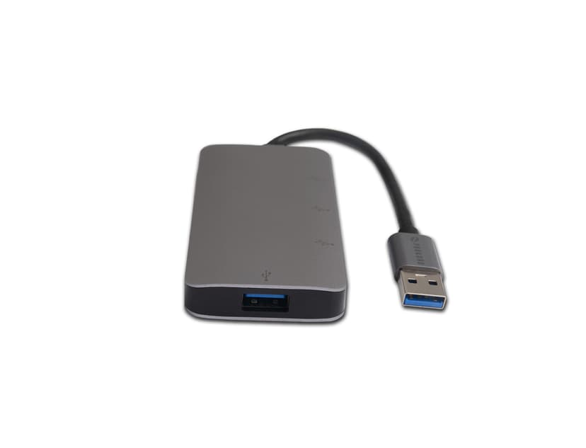 Prokord USB 3.0 Hub, 4-porttinen USB 3.2 Gen 1 (3.1 Gen 1) Type-A USB 3.2 Gen 1 (3.1 Gen 1) Type-A
