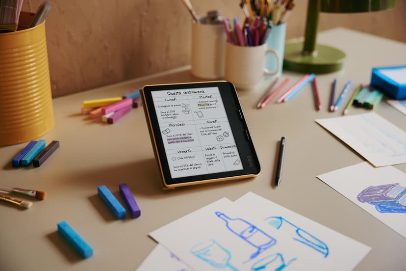 Kobo Libra Colour - White - (Kuppvare klasse 2)