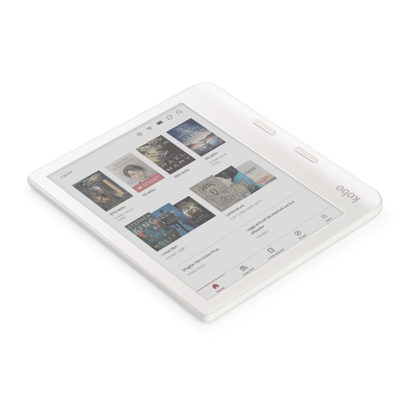 Kobo Libra Colour - White (N428-KU-WH-K-CK)