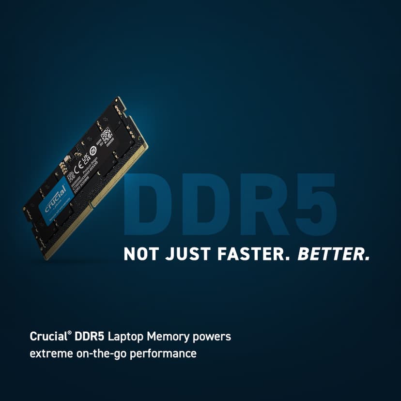 Crucial CT2K48G56C46S5 RAM-minnen 96 GB 2 x 48 GB DDR5 5600 MHz 96GB 5600MHz DDR5