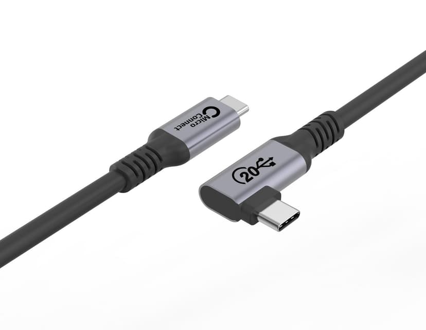 Microconnect 100w 20GBps 2m USB C USB C Musta