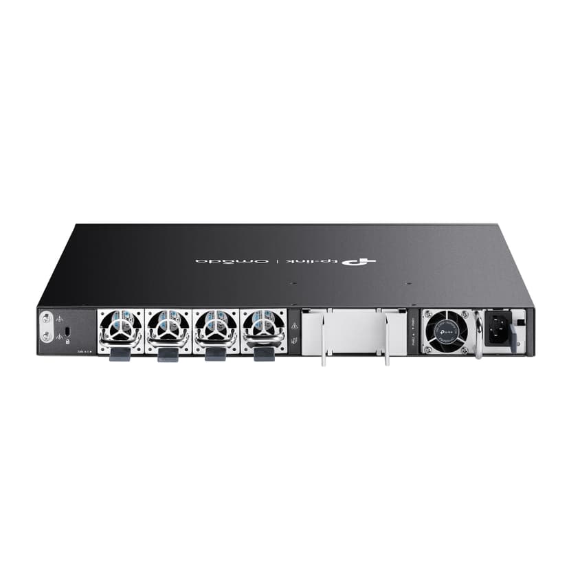 TP-Link Omada SG6654XHP nettverkssvitsj Håndtert L3 Gigabit Ethernet (10/100/1000) Strøm over Ethernet (PoE) 1U Sort