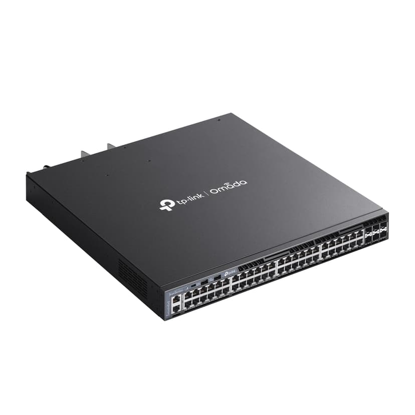 TP-Link Omada SG6654XHP nettverkssvitsj Håndtert L3 Gigabit Ethernet (10/100/1000) Strøm over Ethernet (PoE) 1U Sort