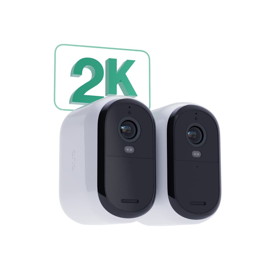 Arlo Essential 2 XL 2K Outdoor Camera 2-pack