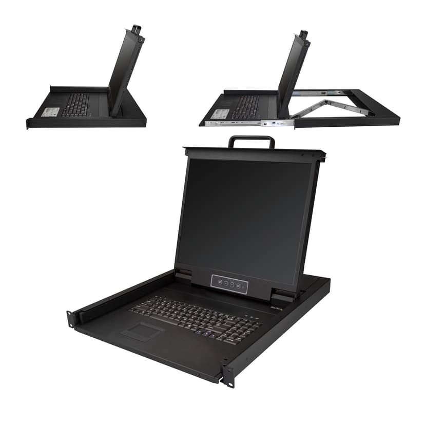 Startech 1U Single Port KVM Console for Server Rack