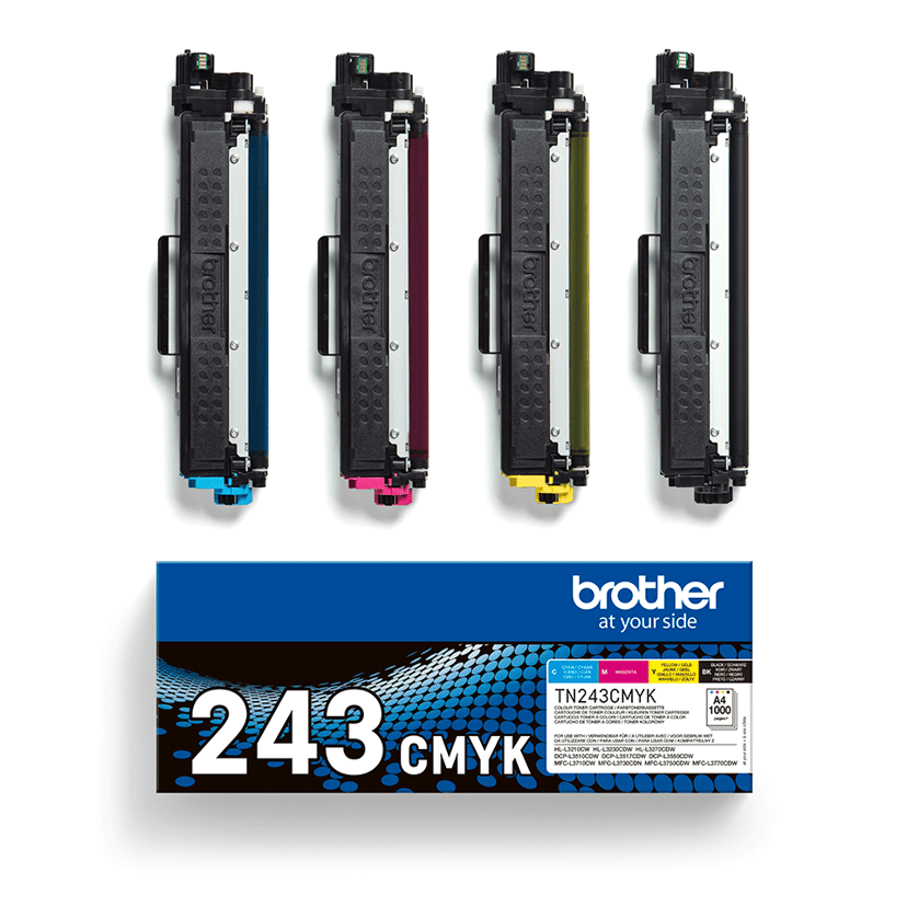 Brother Toner Rainbow Kit TN-243CMYK 1K (BK/C/M/Y)