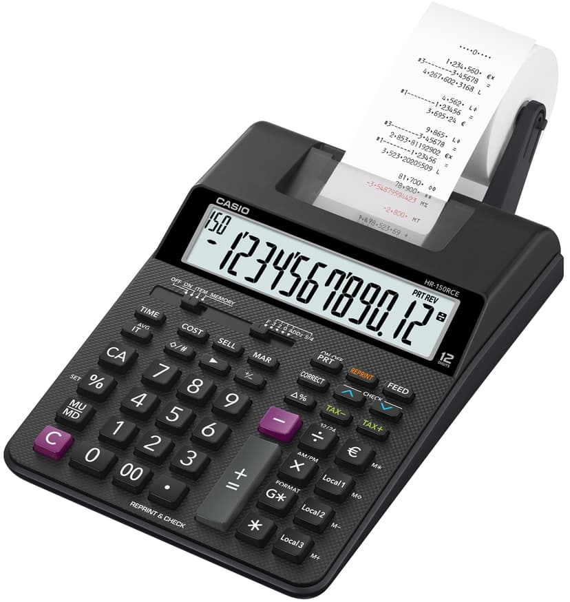 Casio Remse-kalkulator HR-150RCE