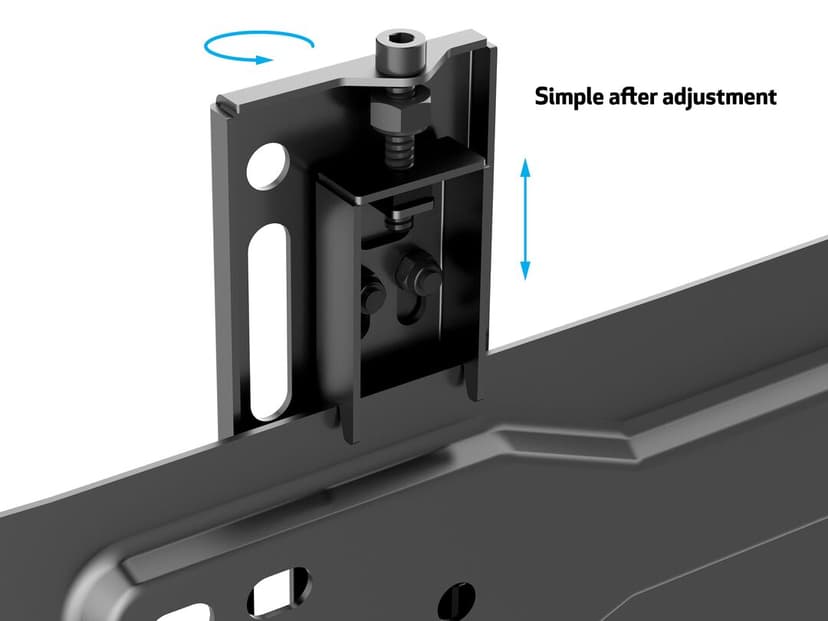 Multibrackets M VESA Wallmount Super Slim Fixed 600 MAX