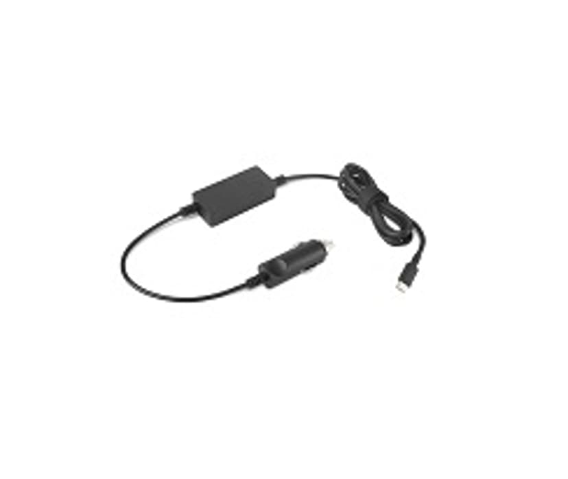 Lenovo 65W USB-C DC Travel Adapter Musta