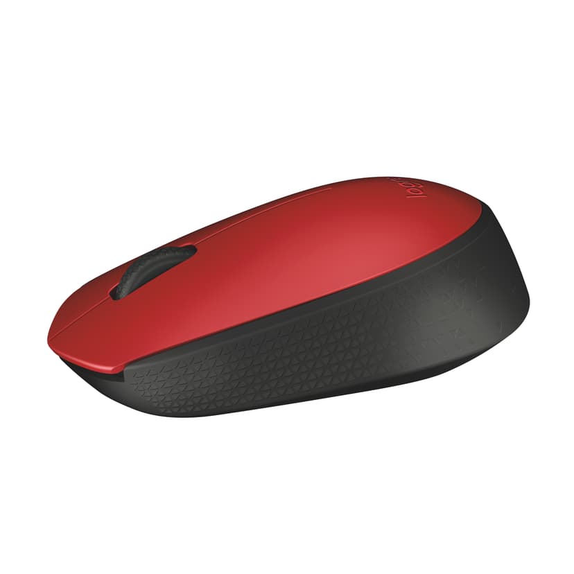 Logitech M171 RF trådløst Mus Sort, Rød