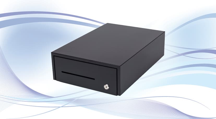 International Cash Drawer ICD Cash Drawer EP-300 Media Slot Black Epson